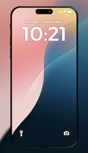 اسکرین شات 7 برنامه iphone 17 Lock Screen HD