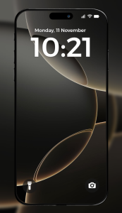 اسکرین شات 4 برنامه iphone 17 Lock Screen HD