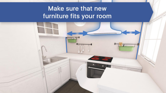 اسکرین شات 2 برنامه Kitchen Design: 3D Planner