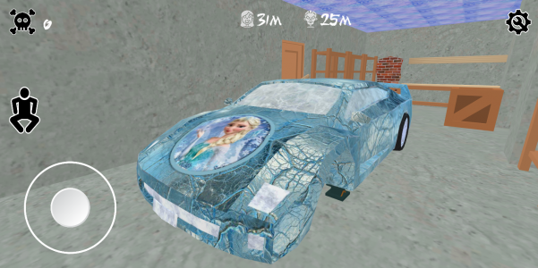 اسکرین شات 4 بازی Scary Frozen Granny Ice Queen Horror Mod