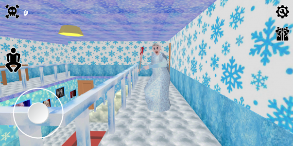 اسکرین شات 6 بازی Scary Frozen Granny Ice Queen Horror Mod