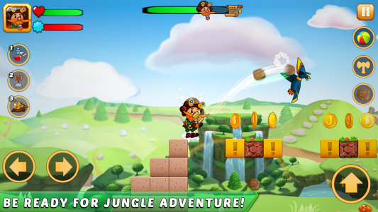 اسکرین شات 6 بازی Jake Adventure Time-Jungle Run