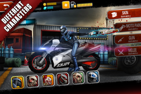 اسکرین شات 1 بازی Death Moto 3 : Fighting Rider