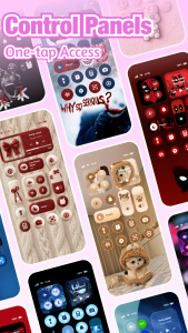 اسکرین شات 2 برنامه iControl: Easy Widgets Themes
