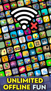اسکرین شات 1 بازی No Wifi games - Offline Games