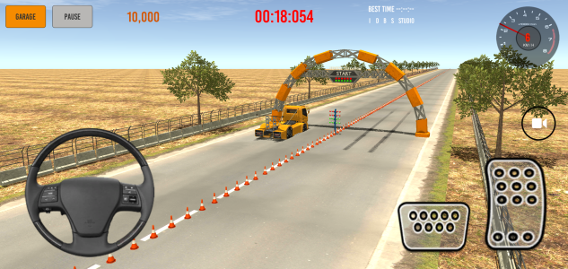 اسکرین شات 2 بازی IDBS Drag Truk Simulator
