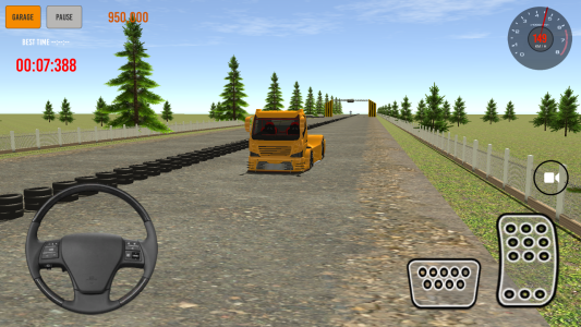 اسکرین شات 8 بازی IDBS Drag Truk Simulator