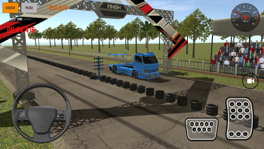 اسکرین شات 7 بازی IDBS Drag Truk Simulator