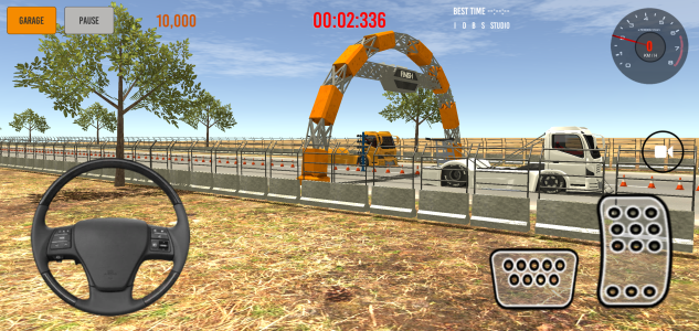 اسکرین شات 3 بازی IDBS Drag Truk Simulator