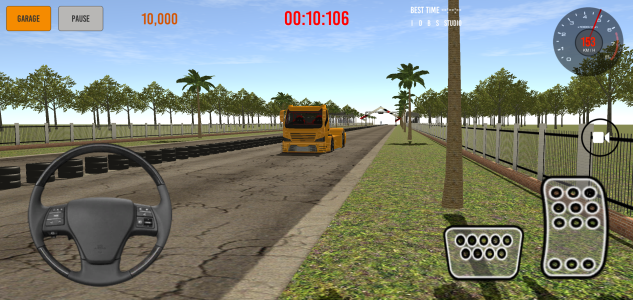 اسکرین شات 4 بازی IDBS Drag Truk Simulator