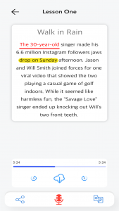 اسکرین شات 1 برنامه آموزش زبان انگلیسی شنیداری و گفتاری