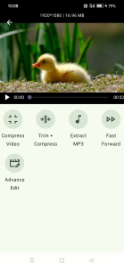 اسکرین شات 2 برنامه Video Compressor &Video Cutter