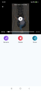 اسکرین شات 8 برنامه EasySplit - Split & Trim Video