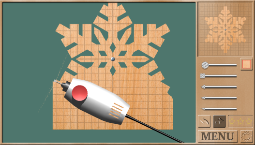 اسکرین شات 1 بازی Wood Carving Game