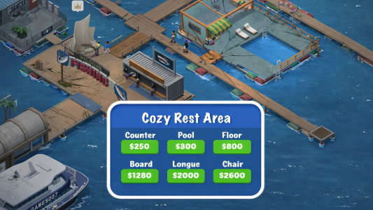 اسکرین شات 3 بازی Idle Fishlandia - Tycoon Game
