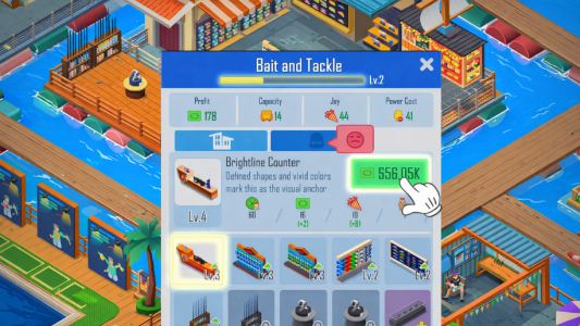 اسکرین شات 4 بازی Idle Fishlandia - Tycoon Game
