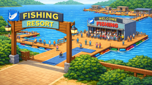 اسکرین شات 2 بازی Idle Fishlandia - Tycoon Game
