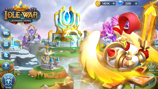 اسکرین شات 2 بازی Idle War: Legendary Heroes