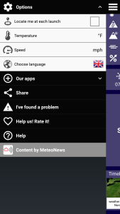 اسکرین شات 6 برنامه Weather News Pro