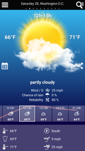 اسکرین شات 1 برنامه Weather News Pro