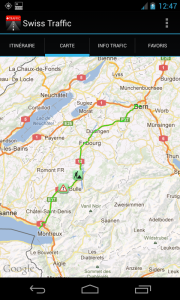 اسکرین شات 4 برنامه Swiss Traffic