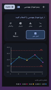 اسکرین شات 4 برنامه ‏‏‏ماشین حساب ویژه مهندسی صنایع