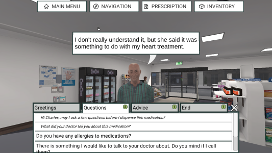 اسکرین شات 2 بازی Pharmacy Simulator