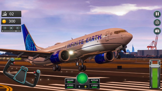 اسکرین شات 4 بازی Sky Pilot 3D : Airplane Game