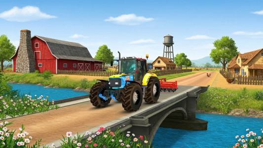 اسکرین شات 1 بازی Tractor Games 3D :Farming Game