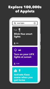اسکرین شات 5 برنامه IFTTT - Automate work and home