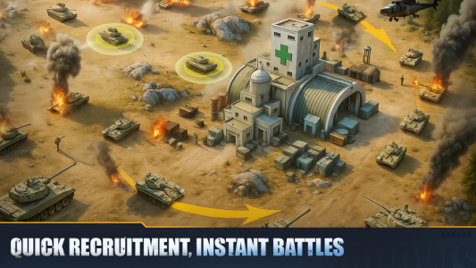 اسکرین شات 2 بازی War Elite: City Survival