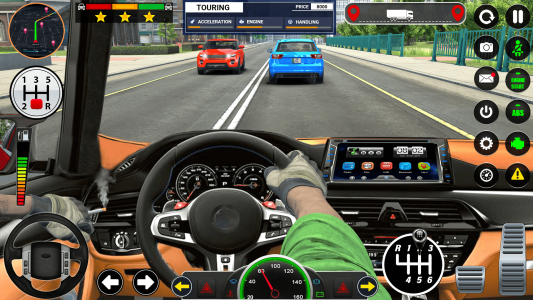 اسکرین شات 1 برنامه Real Car Parking - Car Games