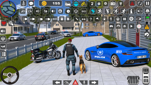 اسکرین شات 8 بازی Police Truck Driving Games 3D