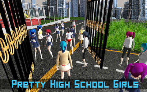 اسکرین شات 1 بازی High School Girl Simulation