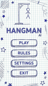 اسکرین شات 1 بازی Hangman Ai