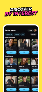اسکرین شات 5 برنامه heyhey: Friends for Snap & IG
