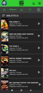 اسکرین شات 3 برنامه IGAMES PSP