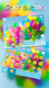 اسکرین شات 3 برنامه Color Bubble Theme