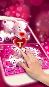 اسکرین شات 3 برنامه Lovely Teddy Theme