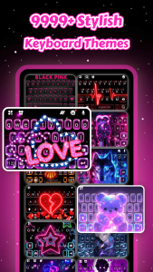 اسکرین شات 4 برنامه Neon Love Pro Theme