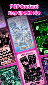 اسکرین شات 2 برنامه Neon Love Pro Theme