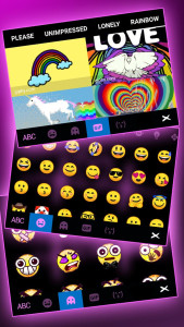 اسکرین شات 4 برنامه Pink RGB Heart Theme