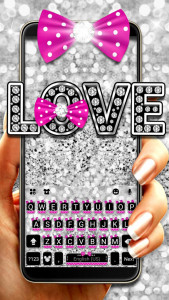 اسکرین شات 1 برنامه Minny Bowknot Theme