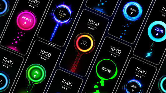 اسکرین شات 1 برنامه Ultra Charging Animation App