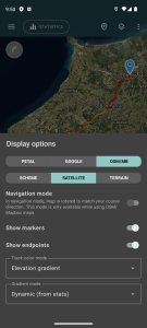 اسکرین شات 4 برنامه Geo Tracker - GPS tracker