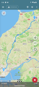 اسکرین شات 1 برنامه Geo Tracker - GPS tracker