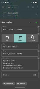 اسکرین شات 6 برنامه Geo Tracker - GPS tracker