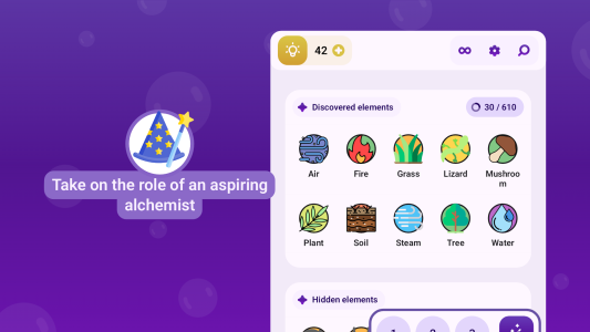 اسکرین شات 5 بازی Alchemy Craft & Merge Elements