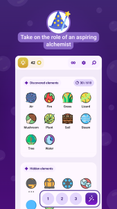 اسکرین شات 1 بازی Alchemy Craft & Merge Elements
