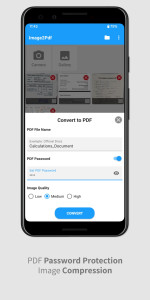 اسکرین شات 2 برنامه Image to PDF : Image2Pdf